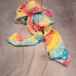 Cozy Kids Rainbow Unicorn Zippy Onsie